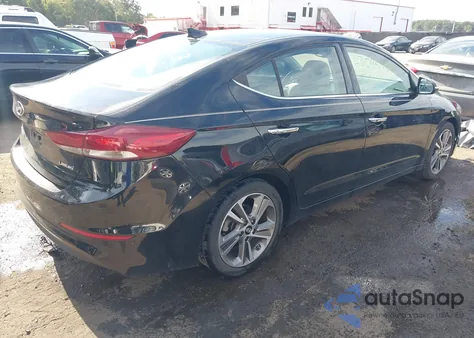 2017 Hyundai Elantra Limited from USA, damaged, VIN 5NPD84LF6HH093669